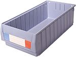 RS PRO PP Storage Bin, 500mm x 234mm, Blue