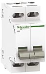 Schneider Electric 2P Pole DIN Rail Isolator Switch - 100A Maximum Current, IP20