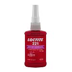 Loctite Loctite 221 Purple Threadlocking Adhesive, 50 ml, 24 h Cure Time