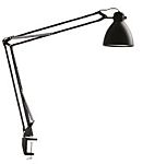 Stolní lampa, typ žárovky: LED, 8 W Svorka základna Nastavitelné rameno barva Černá, 20 V žárovka přibalena Luxo