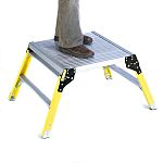 RS PRO 2 Tread Aluminium Steps 0.47m Platform Height