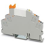 Phoenix Contact RIF-0-RPT-24DC/ 1AU Series Interface Relay, DIN Rail Mount, 24V dc Coil, SPST, 1-Pole
