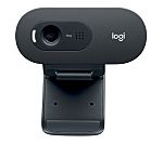 Webcam Logitech 960-001372, USB 2.0, 2MP, Resolución 1280 x 720,  Con micrófono