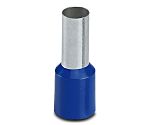 Phoenix Contact, AI 16 -12 BU Insulated Crimp Bootlace Ferrule, 12mm Pin Length, 6mm Pin Diameter, 16mm² Wire Size, Blue