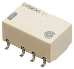 Omron Surface Mount High Frequency Relay, 3V dc Coil, DPDT