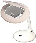 RS PRO LED Magnifying Lamp with Table Lamp, 3 dpt, 12 dpt, 175 x 108mm Lens