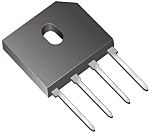 Vishay Bridge Rectifier, 6A, 600V, 4-Pin