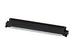 Molex SlimStack Series Straight Surface Mount PCB Header, 100 Contact(s), 0.64mm Pitch, 2 Row(s), Shrouded