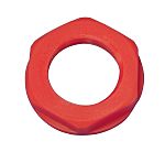 RS PRO Red Nylon 66 Cable Gland Locknut, M25 Thread, IP68