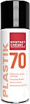 Revestimiento de conformación Kontakt Chemie PLASTIK 70 transparente, Aerosol de 400 ml, >80kV/mm