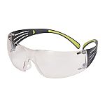 3M SecureFit 400 Safety Glasses, Clear PC Lens, Vented