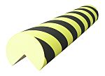 RS PRO Black, Yellow Impact Protector 1000mm x 150mm