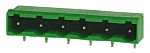 RS PRO, 7.62mm Pitch, 6 Way, Right Angle, Pluggable Terminal Block, Header, Through Hole, Solder Termination
