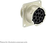 Souriau Sunbank by Eaton Circular Connector, 12 Contacts, Flange Mount, Plug, Female, IP68, IP69K, UT0 Series