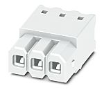 Phoenix Contact, 2.5mm Pitch, COMBICON Compact, 4 Way, Pluggable Terminal Block, Header, Solder Termination, 1815002