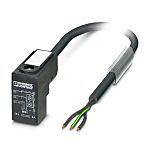 Phoenix Contact 3 way DIN 43650 Form C to 3 way Unterminated Sensor Actuator Cable, 1.5m