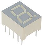 SC39-11SURKWA Kingbright 7-Segment LED Display, CC Red 46 mcd RH DP 10mm