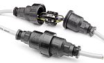 Bulgin 4P Pole IP68 Rating Sealed Inline Cable Joiner Rated At 10A