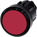 Siemens SIRIUS ACT 3SU10 Series Red Momentary Push Button Head, 22mm Cutout, IP66, IP67, IP69K