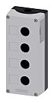 Siemens Grey Metal SIRIUS ACT 3SU18 Push Button Enclosure - 4 Hole 22mm Diameter