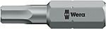 Wera Hex-Plus Screwdriver Bit, 2.5 mm Tip