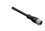 RS PRO Straight Female 4 way M12 to Unterminated Sensor Actuator Cable, 5m