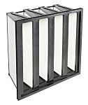 Camfil Opakfil ES Series Glass Fibre Compact V-Type Filter, F7 Grade, 287 x 592 x 296mm