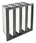 Camfil Opakfil ES Series Glass Fibre Compact V-Type Filter, F9 Grade, 287 x 592 x 296mm