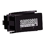 Trumeter 6320 Hour Meter, 7 (Annunciators Icon), 8 (Figure) Digit LCD, -0.5 → 30 V dc, 300 V ac/dc