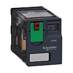 Schneider Electric Plug In Power Relay, 230V ac Coil, 12A Switching Current, DPDT