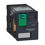 Schneider Electric Plug In Power Relay, 24V dc Coil, 8A Switching Current, 4PDT