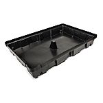 RS PRO Polyethylene Spill Tray for Industrial Storage, 100L Capacity
