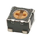 50kΩ, SMD Trimmer Potentiometer 0.125W Top Adjust Nidec Components, ST-32
