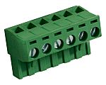 RS PRO PCB Klemens, PCBye / Karta Monte, 6 Kontaklı, 5,08mm Aralıklı, Dik Açılı