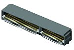 Samtec MEC6-RA Series Right Angle Female Edge Connector, Surface Mount, 100-Contacts, 0.635mm Pitch, 2-Row, Solder
