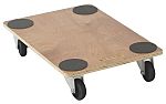 RS PRO Wood Dolly, 240kg Load, 450mm W x 680mm L x 115mm H