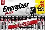 Energizer MAX Alkaline, Zinc Manganese Dioxide AA Batteries 1.5V