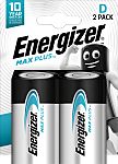 Energizer Energizer MAX PLUS 1.5V Alkaline, Zinc Manganese Dioxide D Batteries