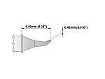 Thermaltronics 0.4 mm Bent Sharp Soldering Iron Tip