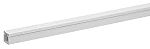 RS PRO White Mini Trunking - Closed Slot, W16 mm x D16mm, L2m, PVC