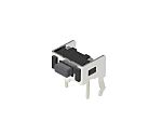 Alps Alpine Grey Button Tactile Switch, SPST 50 mA Snap-In