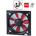 Soler&Palau 010243 - HCFB/4-400/H HCFB Square Wall Mounted Helix Fan, 4.920m³/h, 62dB, Compact Design, Corrosion