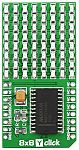 MikroElektronika MIKROE-1294, 8x8 Y Click LED Add On Board