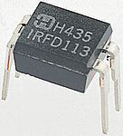 N-Channel MOSFET, 2.5 A, 60 V, 4-Pin HVMDIP Vishay IRFD024PBF