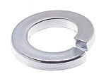 Yahata Neji Chrome Plated Steel Locking Washers, M3, JIS B 1251