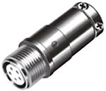 Tajimi Electronics Circular Connector, 8 Contacts, Cable Mount, Miniature Connector, Socket, Female, IP65, IP67, R03