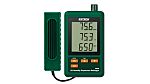 Extech SD800 Air Quality Monitor for CO, CO2, Humidity, Temperature, 50°C Max, 90%RH Max, AC Adapter-Powered