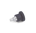 Elesa Stainless Steel M10 x 1 Index Plunger, 34mm Long