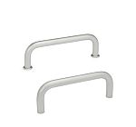 Ganter Natural Aluminium Handle 43 mm Height, 10mm Width, 135mm Length