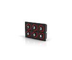 EAO IP6K9K 6 Key Illuminated Keypad